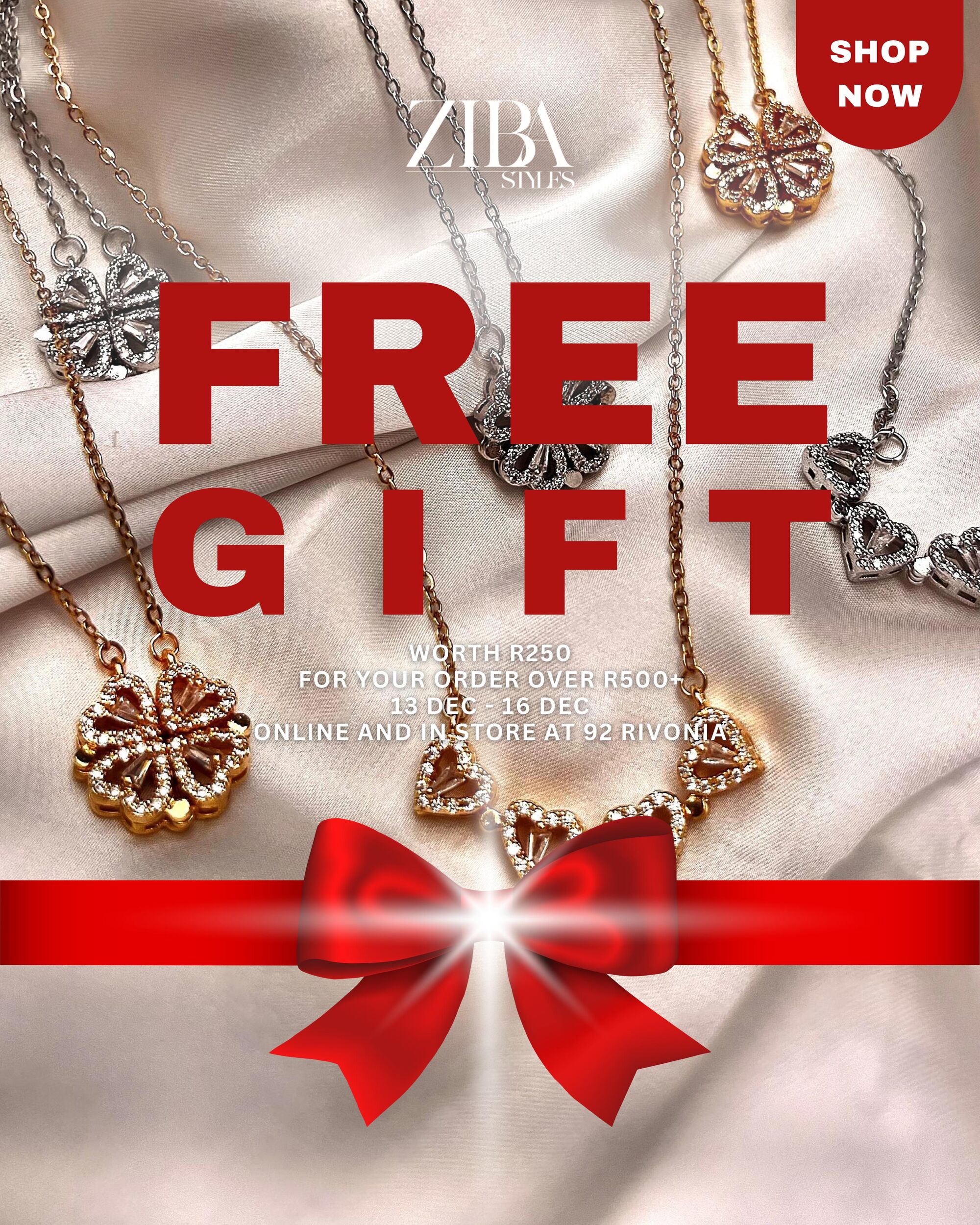 Free gift worth R250